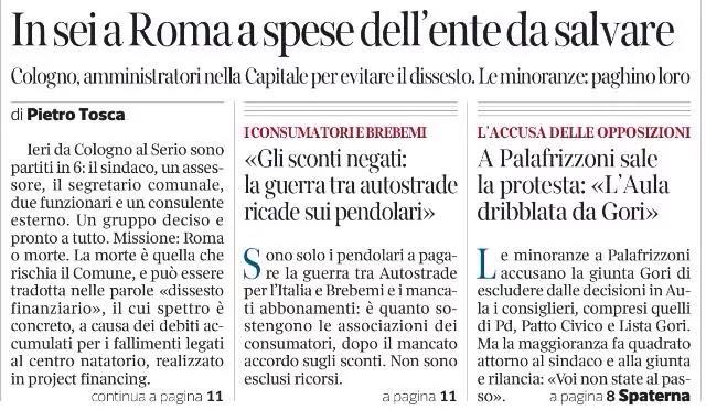 Corriere 4 dicembre