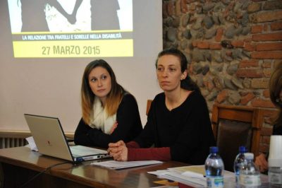 Le psicologhe Giulia Franco ed Elisa Bertoncelli